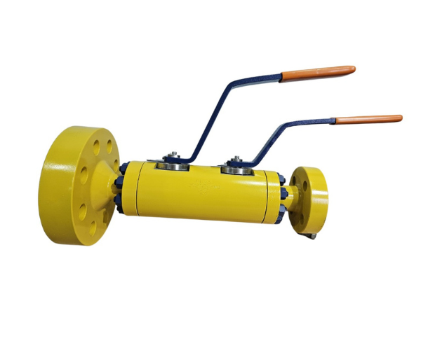 double block and bleed ball valve